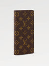 Brazza Monogram Long Wallet Brown - LOUIS VUITTON - BALAAN 3