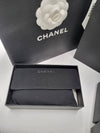 Classic zipper card wallet black caviar gold AP0216 - CHANEL - BALAAN 3