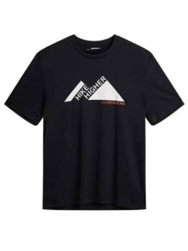 Andreas T shirt AMJT09809 9999 Men's Andres T-shirt - J.LINDEBERG - BALAAN 1