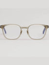 Blue light blocking glasses frame TF5997KB 045 Transparent brown Asian fit square horn - TOM FORD - BALAAN 3