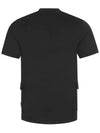 Lens Side Pocket Short Sleeve T-Shirt Black - CP COMPANY - BALAAN 4