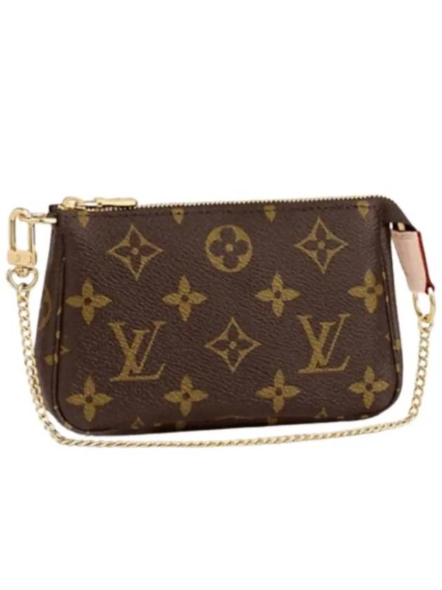 Monogram Mini Pochette Shoulder Bag Brown - LOUIS VUITTON - BALAAN 2