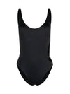 Pamela Open Back One-Piece Swimsuit Black - DIESEL - BALAAN 2