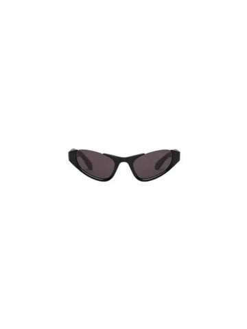 Cat eye logo temple sunglasses AA0076S 001 - ALAIA - BALAAN 1