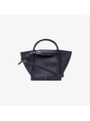 logo-print calf leather tote bag - CELINE - BALAAN 2