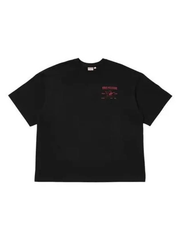 True Religion O G Short Sleeve T Shirt Black - TRUE RELIGION - BALAAN 1