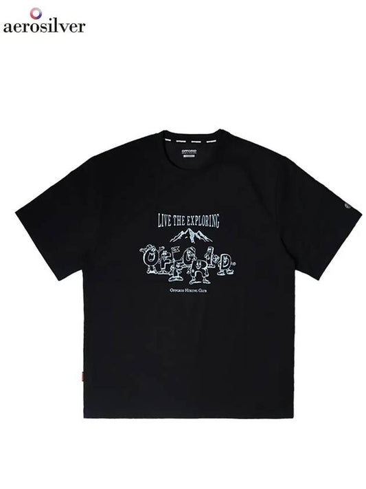 OHC Crew Graphic TShirt Black - OFFGRID - BALAAN 1