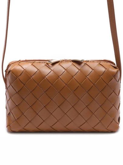 Intrecciato Mini Cross Bag Brown - BOTTEGA VENETA - BALAAN 2