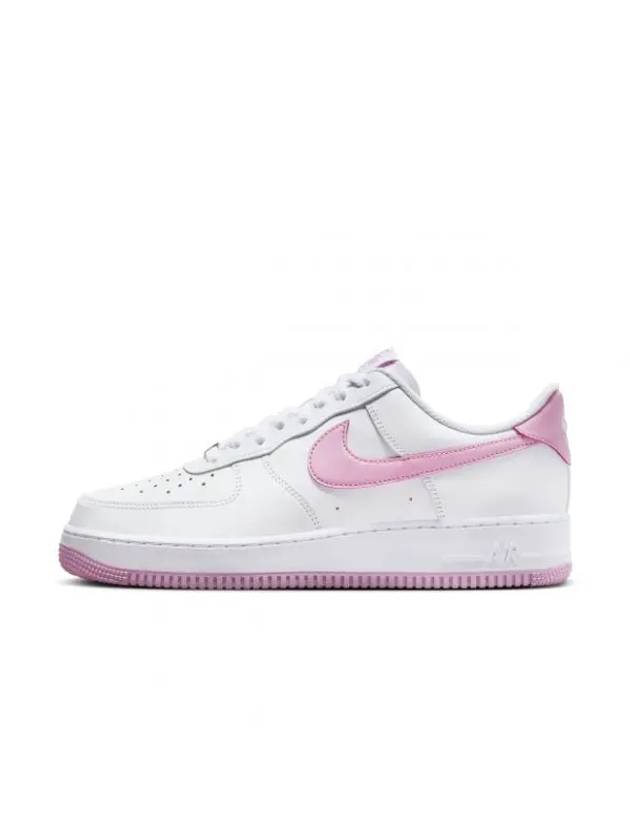 Air Force 1 '07 Men's Sneakers FJ4146 101 White Pink RISE White 551553 - NIKE - BALAAN 1