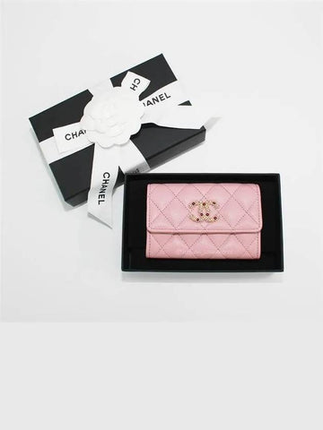 AP3608 B14343 NR645 Classic snap card wallet - CHANEL - BALAAN 1