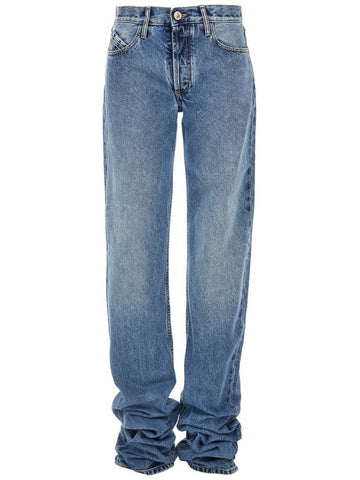 The Attico Long Denim Jeans - THE ATTICO - BALAAN 1