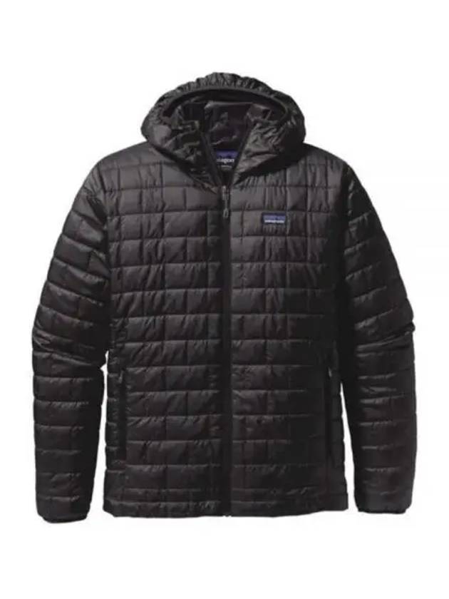 Men's Nano Puff Insulated Hooded Padding Black - PATAGONIA - BALAAN 2