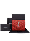 Women s 403943 Envelope Monogram Compact 3 fold Half Wallet - SAINT LAURENT - BALAAN 9