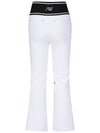 Official WOMEN LOGO BAND BOOTCUT LONG PANTS WH - ANEWGOLF - BALAAN 2