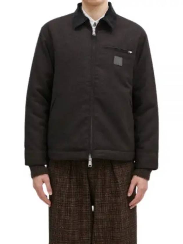 Truman Zip-Up Jacket Chocolate Black - CARHARTT WIP - BALAAN 2