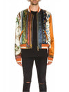 Same day delivery Scarf Patchwork Pattern Men s Bomber Jacket W0M04607SE - AMIRI - BALAAN 6