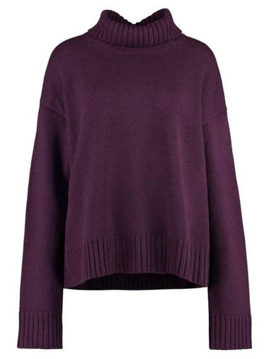 Sweater J02GP0035J13203 504 PURPLE - JIL SANDER - BALAAN 1