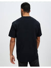 SS Link Solid Short Sleeve T-Shirt Black - STUSSY - BALAAN 4