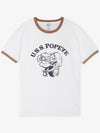 Wild Donkey Men s Popeye washed white navy short sleeve t shirt LIGHT - WILD DONKEY - BALAAN 2