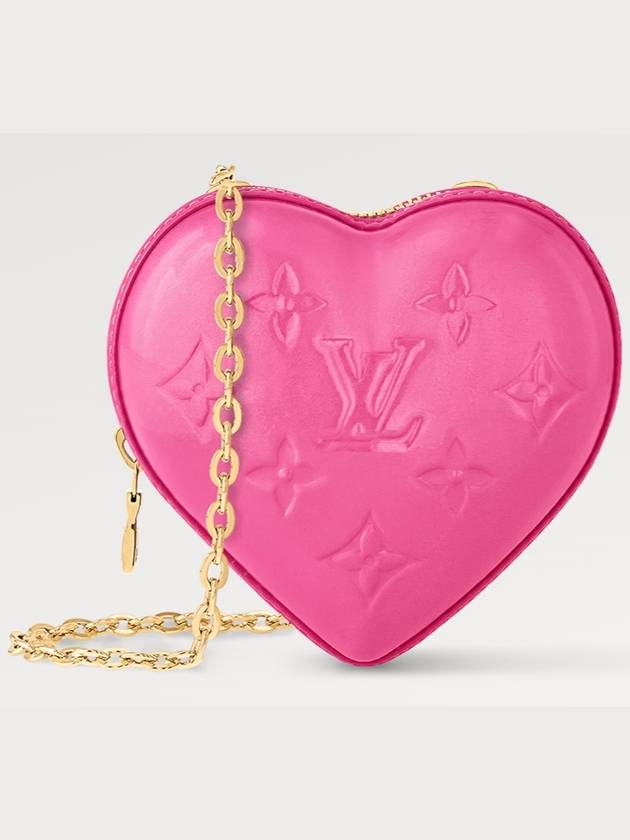 Keep My Heart Shoulder Bag Neon Pink - LOUIS VUITTON - BALAAN 2