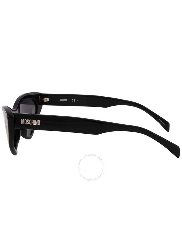 Moschino Grey Cat Eye Ladies Sunglasses MOS0006/S 0807/IR 52 - MOSCHINO - BALAAN 3