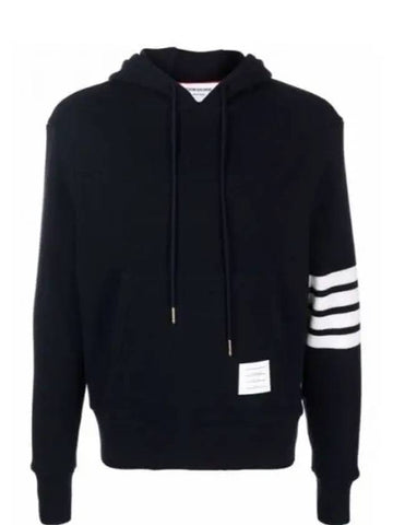 4 bar hooded jacket navy MJT324A J0012 - THOM BROWNE - BALAAN 1