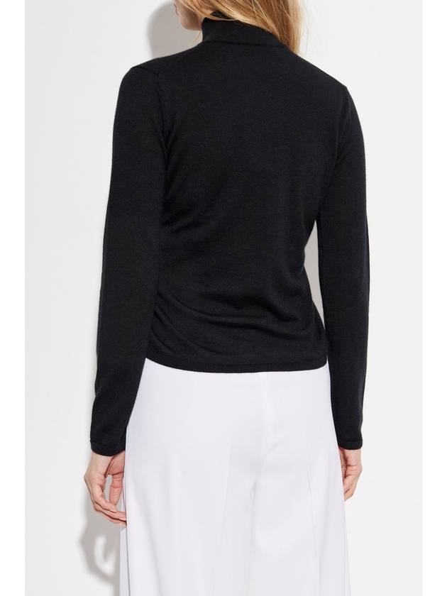 Max Mara Turtleneck Patroni, Women's, Black - MAX MARA - BALAAN 4