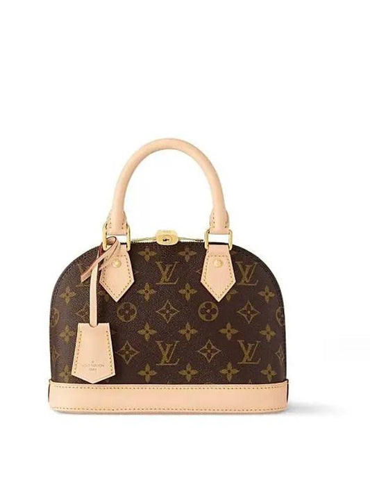 Alma BB Monogram Tote Bag Brown - LOUIS VUITTON - BALAAN 2