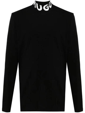 Logo print turtleneck sweatshirt 50494128 - HUGO BOSS - BALAAN 1