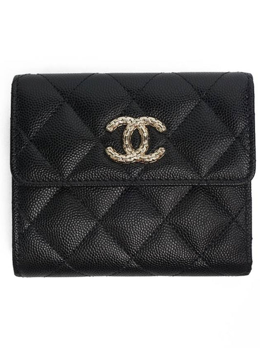 PINS half wallet gold plated full set - CHANEL - BALAAN 2