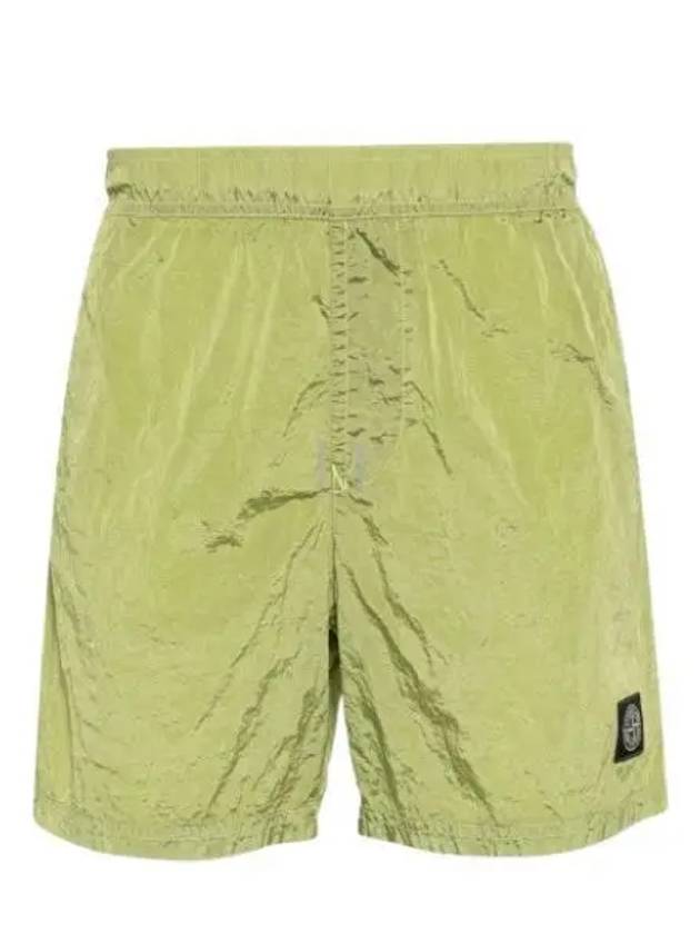 Nylon Metal Swimming Trunk Shorts Lemon - STONE ISLAND - BALAAN 2