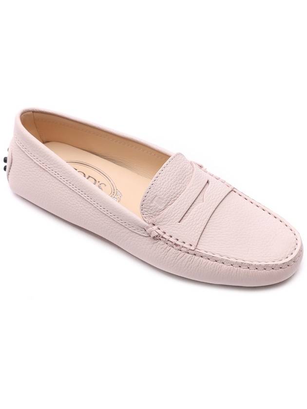 Women's Gommino Leather Driving Shoes Pink - TOD'S - BALAAN 4