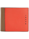 color block leather bifold wallet PFMI0003L0LV520 - MARNI - BALAAN 2