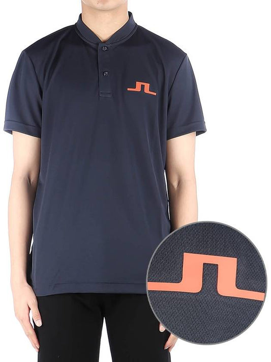 Bode Polo Short Sleeve T-Shirt Navy - J.LINDEBERG - BALAAN 2