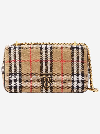 Boucle Lola Vintage Check Small Cross Bag Beige - BURBERRY - BALAAN 2