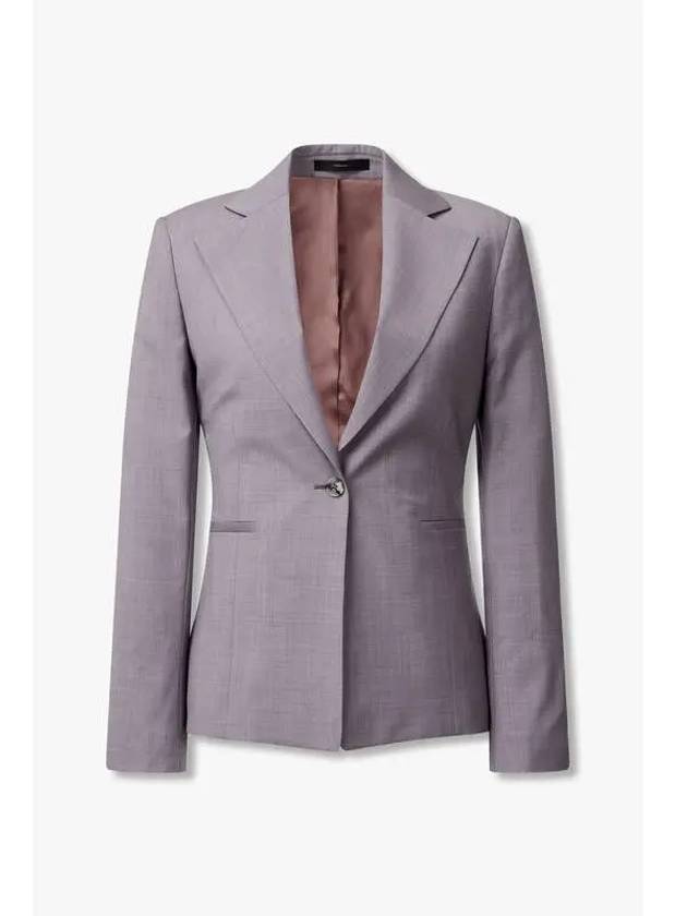 Women s wool no cheat single jacket dark purple - PAUL SMITH - BALAAN 1