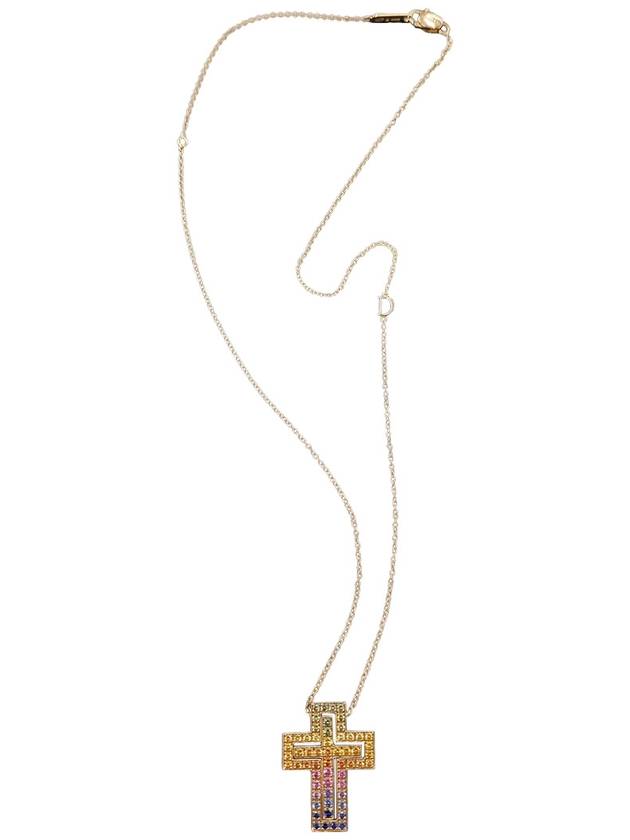 Belle Epogue Cross Cross Necklace - DAMIANI - BALAAN 3