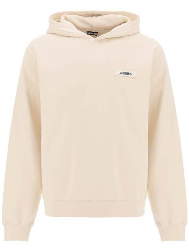 Le Gros Grain Hoodie Beige - JACQUEMUS - BALAAN 2