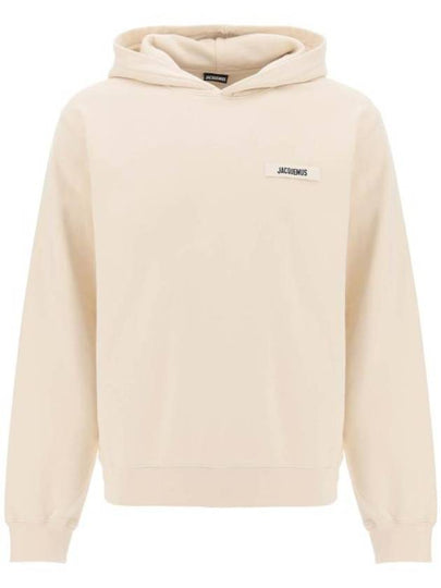 Le Gros Grain Hoodie Beige - JACQUEMUS - BALAAN 2