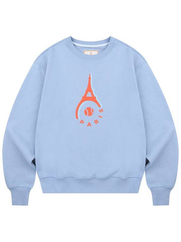 Signature big logo point sweatshirt sky blue - ROND&DEMARRER - BALAAN 1