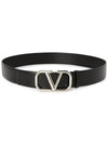 V Logo Signature Men s Belt T0Q87SNP 0NO - VALENTINO - BALAAN 2