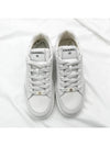 23A Sneakers Gold Logo Lettering White G45085 - CHANEL - BALAAN 8