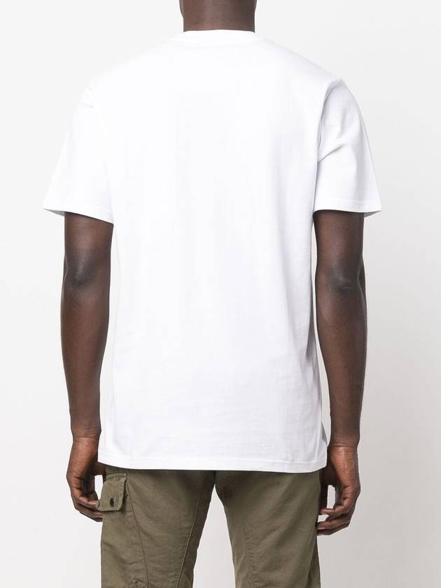 Script Short Sleeve T-Shirt White - CARHARTT WIP - BALAAN 3