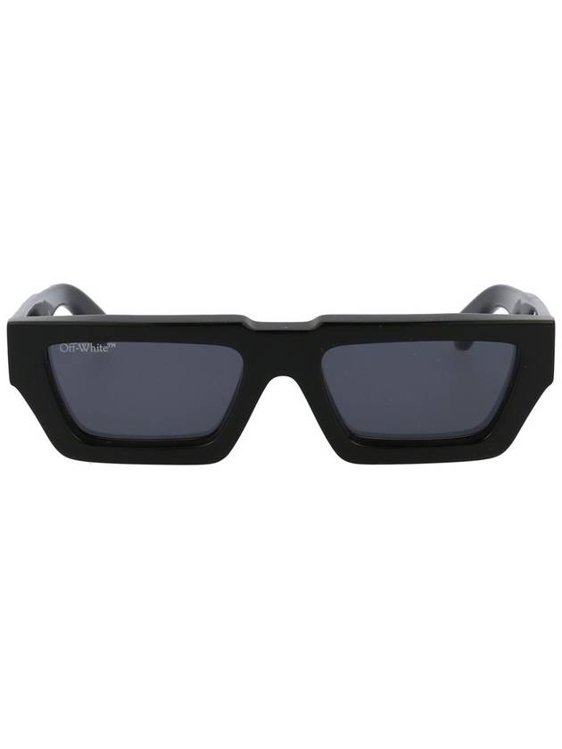 Eyewear Manchester Rectangular Frame Sunglasses Black - OFF WHITE - BALAAN 2