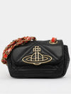 Big ORB Flat Logo Beanie Small Chain Women s Shoulder Bag 5C01000AW L006U N403 - VIVIENNE WESTWOOD - BALAAN 2