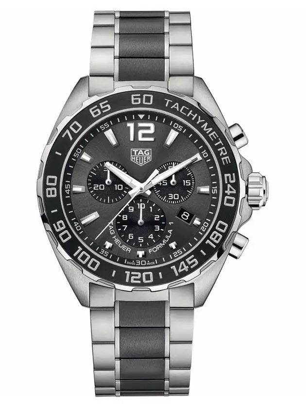 Men's Formula 1 Quartz Chronograph Watch Silver - TAG HEUER - BALAAN 3