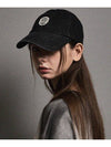 Vintage washed denim wappen ball cap black - FFEFF STUDIO - BALAAN 3