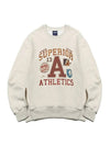 Superior Oversized Fit Sweatshirt Oatmeal - TAILOR STUDIO - BALAAN 1