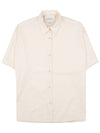 SIRA short sleeve shirt SIRA SNW1146 LINEN - STUDIO NICHOLSON - BALAAN 8