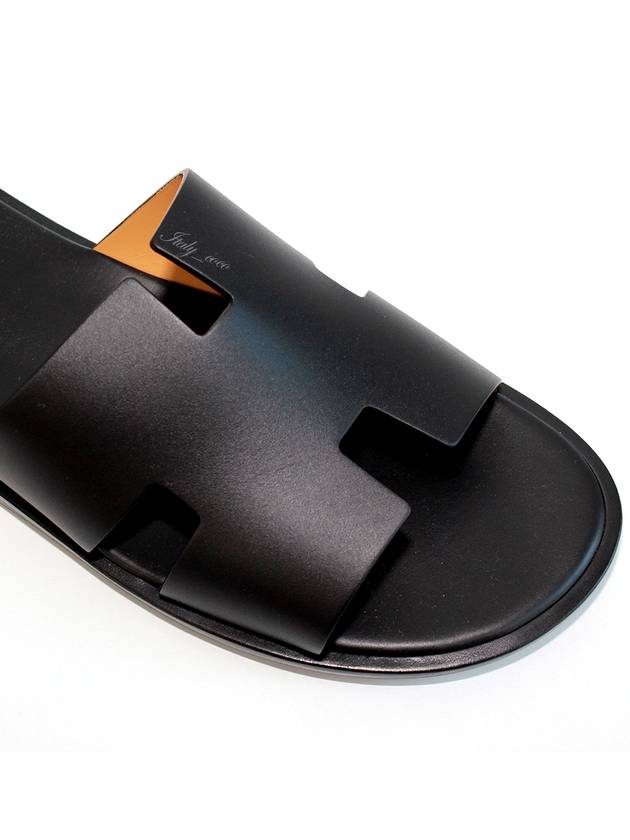 Izmir Sandal Calfskin & Noir - HERMES - BALAAN 7